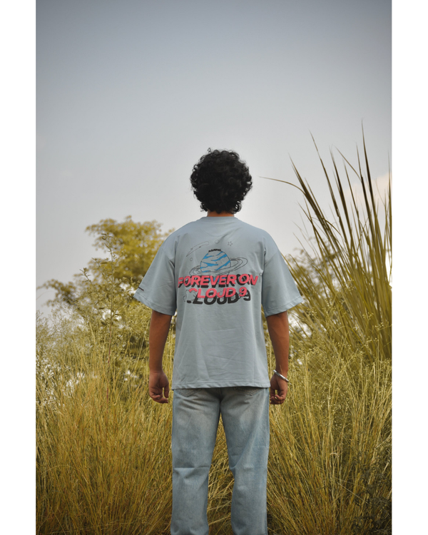 CLOUD 9 TSHIRT SKY BLUE