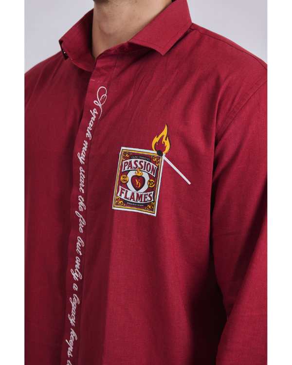 WILDFIRE LINEN SHIRT