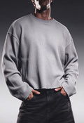ASHFALL GREY ESSENTIAL WAFFLE