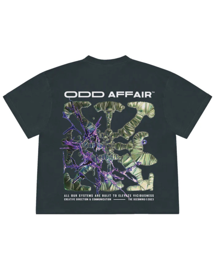 CHAOS DARK GREY T-SHIRT