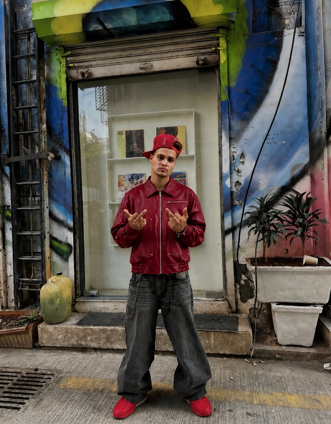 RED PATCH JACKET