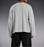 GLACIER GREY ESSENTIAL WAFFLE