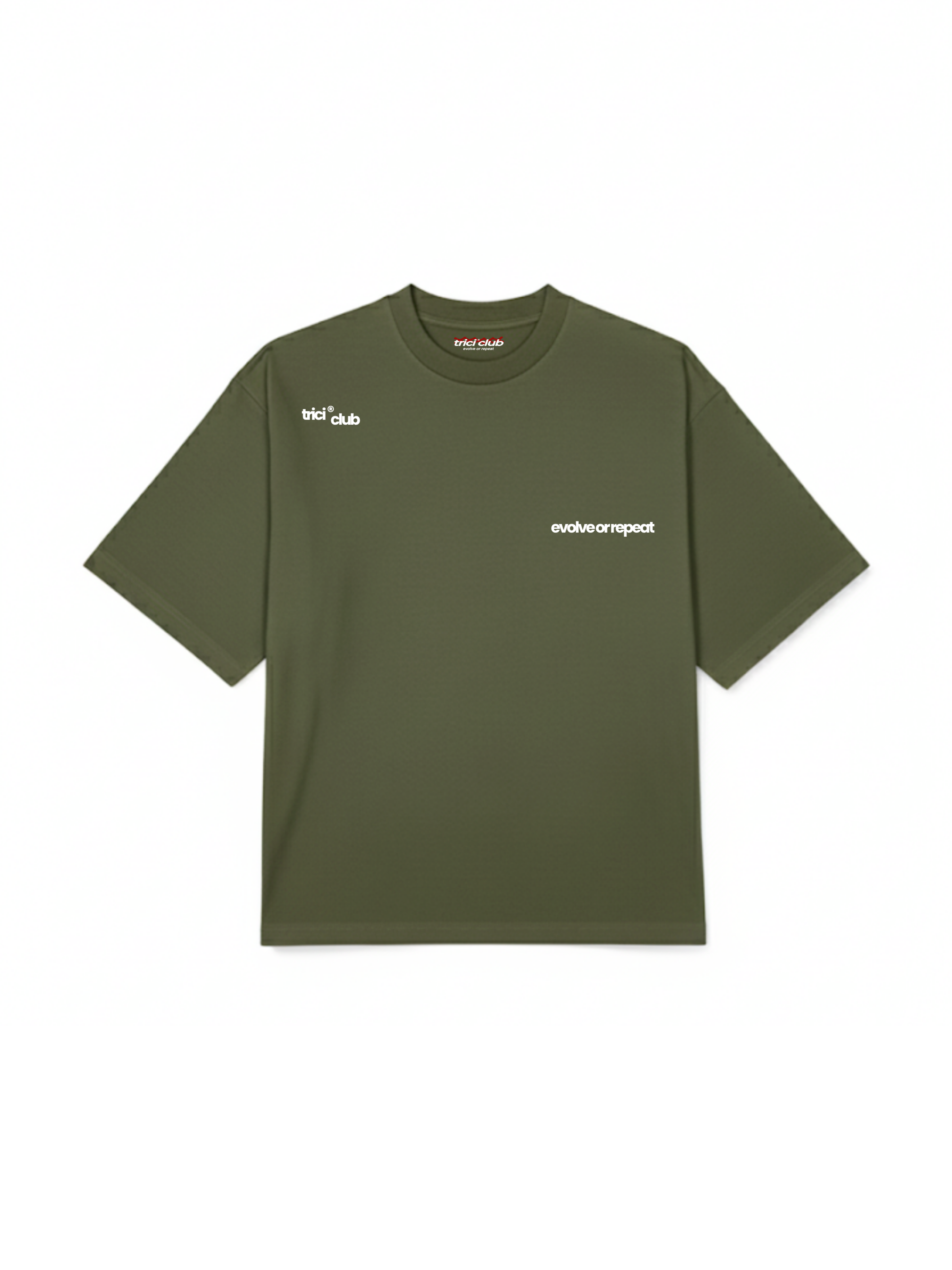 BASIC T-SHIRT IN MOSSGREEN