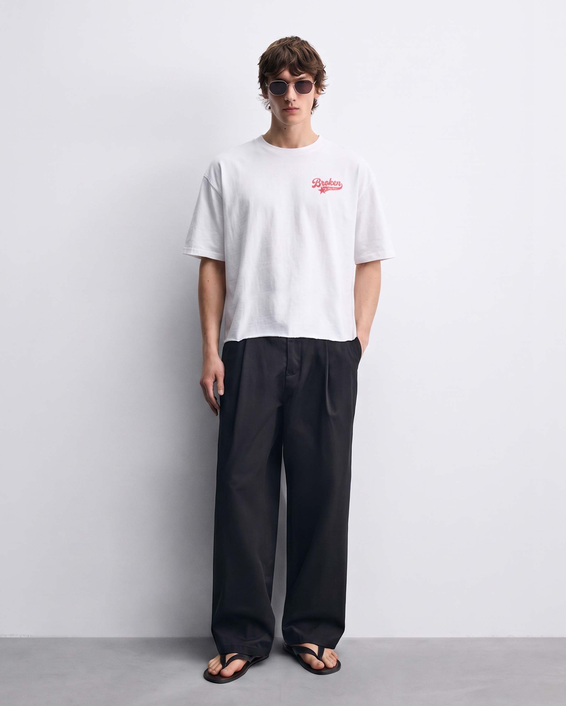 CROP FIT BA FUR TSHIRT