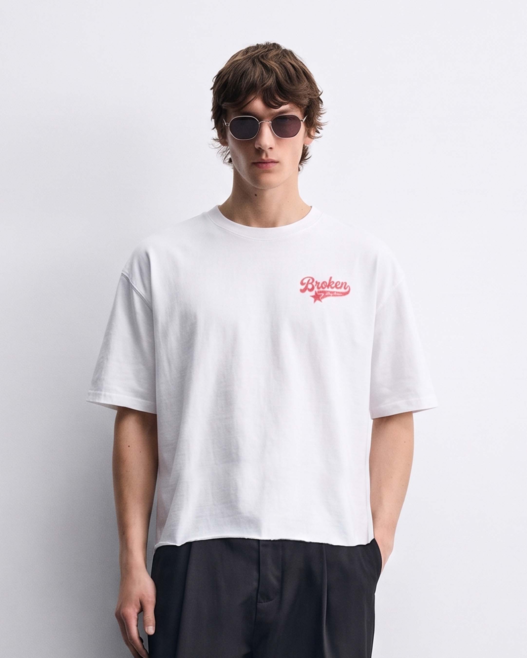 CROP FIT BA FUR TSHIRT