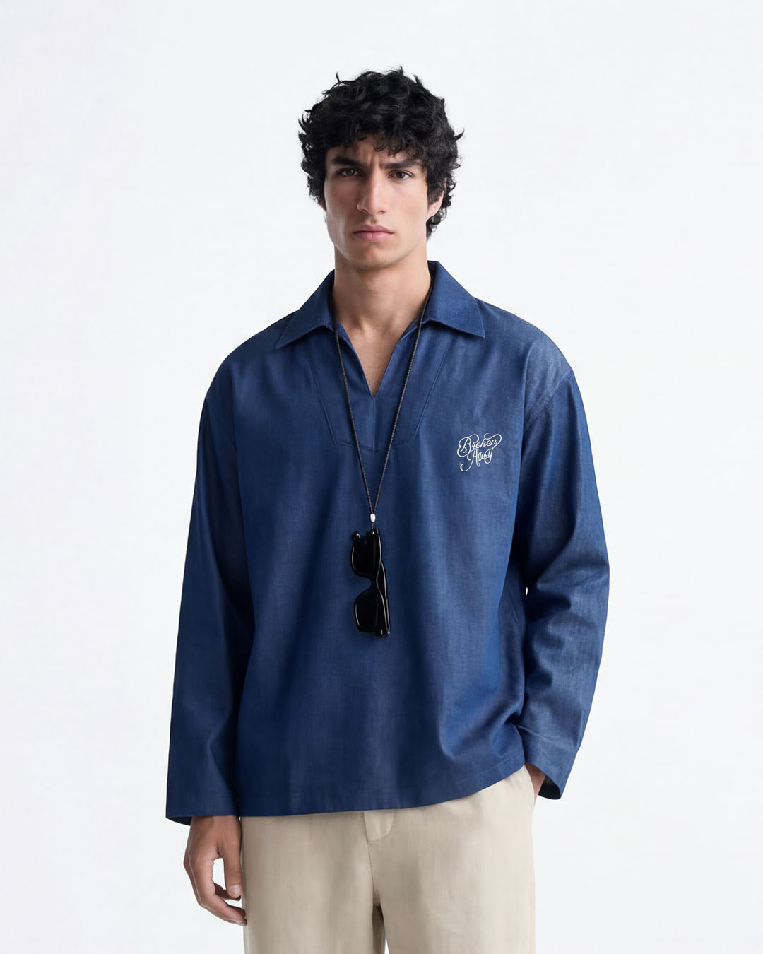 EMBROIDERED FLOW SHIRT