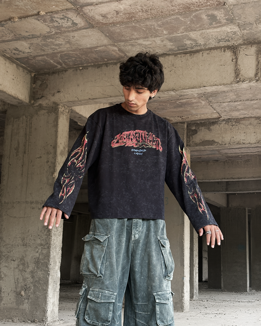 BURNOUT LS TEE