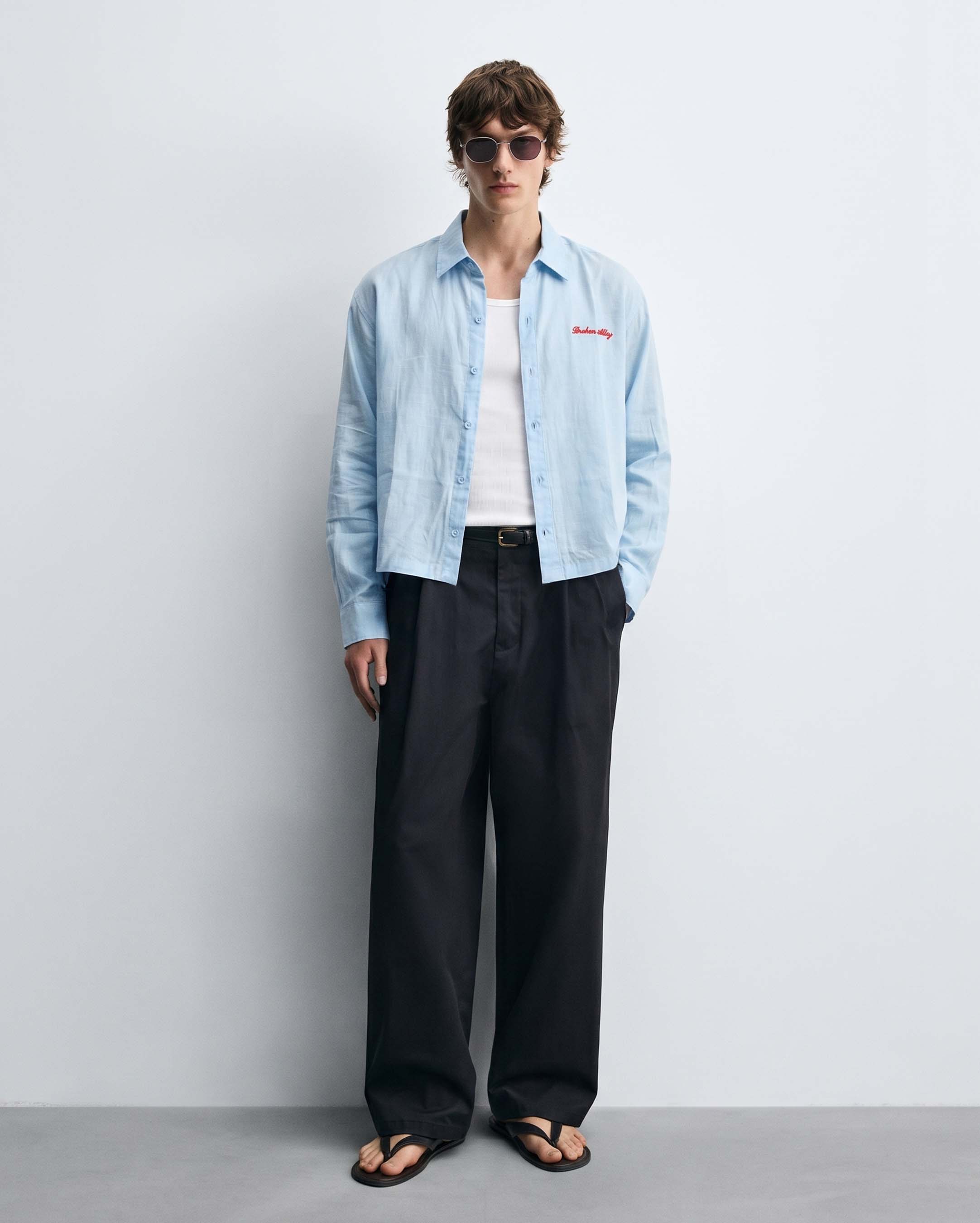 SEA BREEZE LINEN/COTTON SHIRT