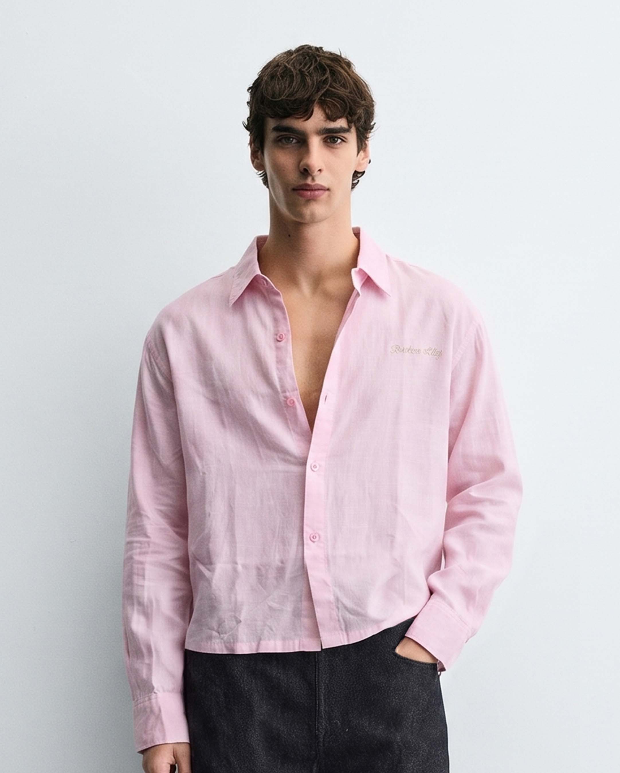 COTTON CANDY LINEN/COTTON SHIRT
