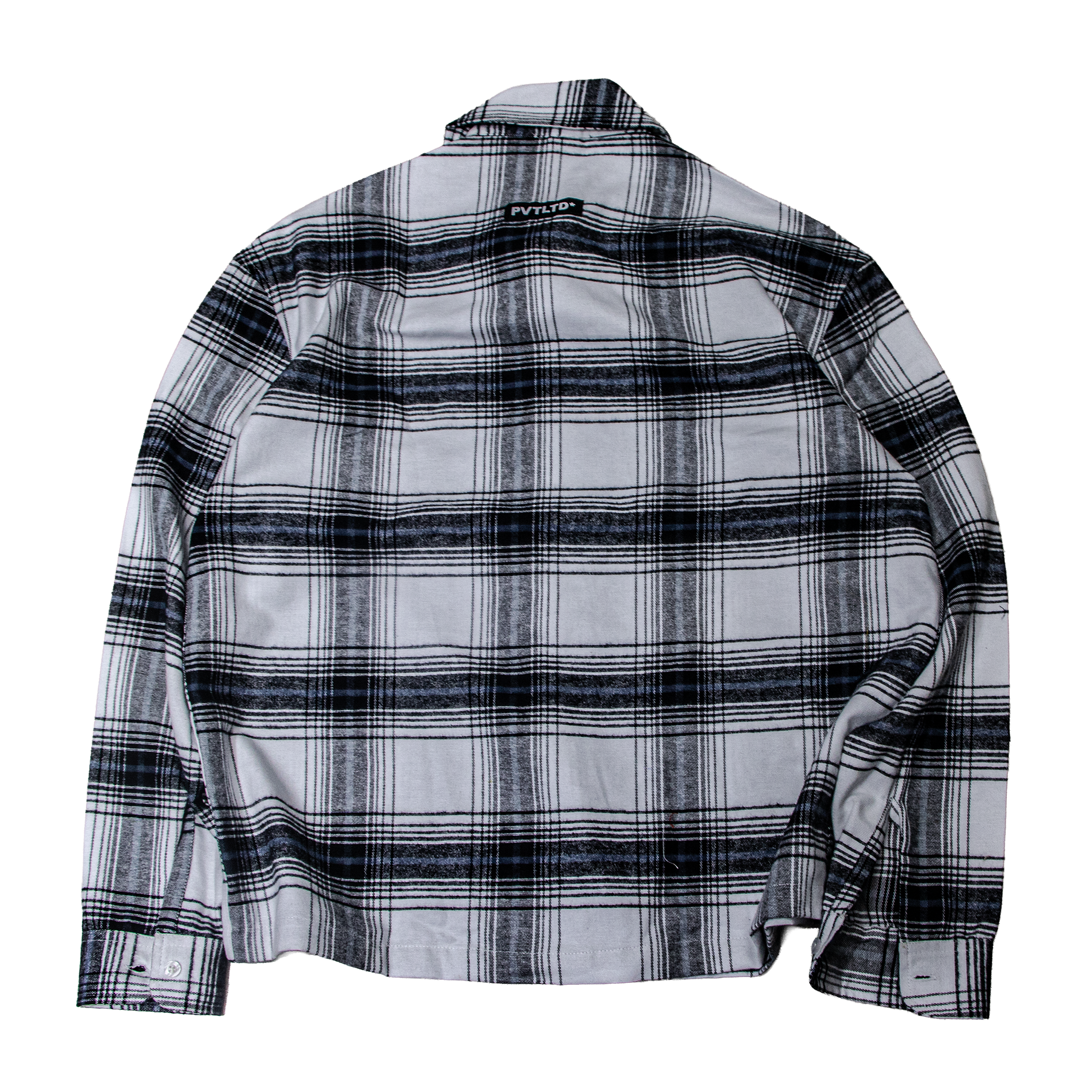 Iced White Button Down