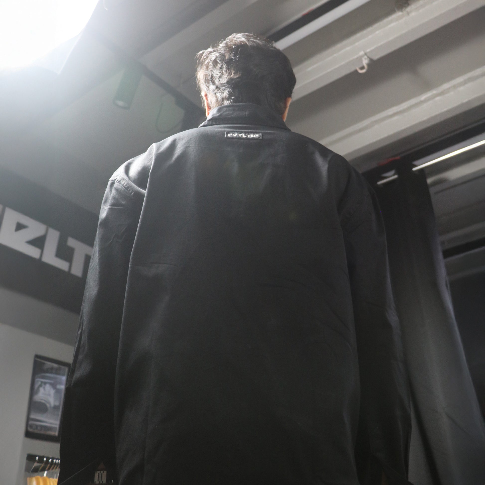 Classic Black Boxy Shirt