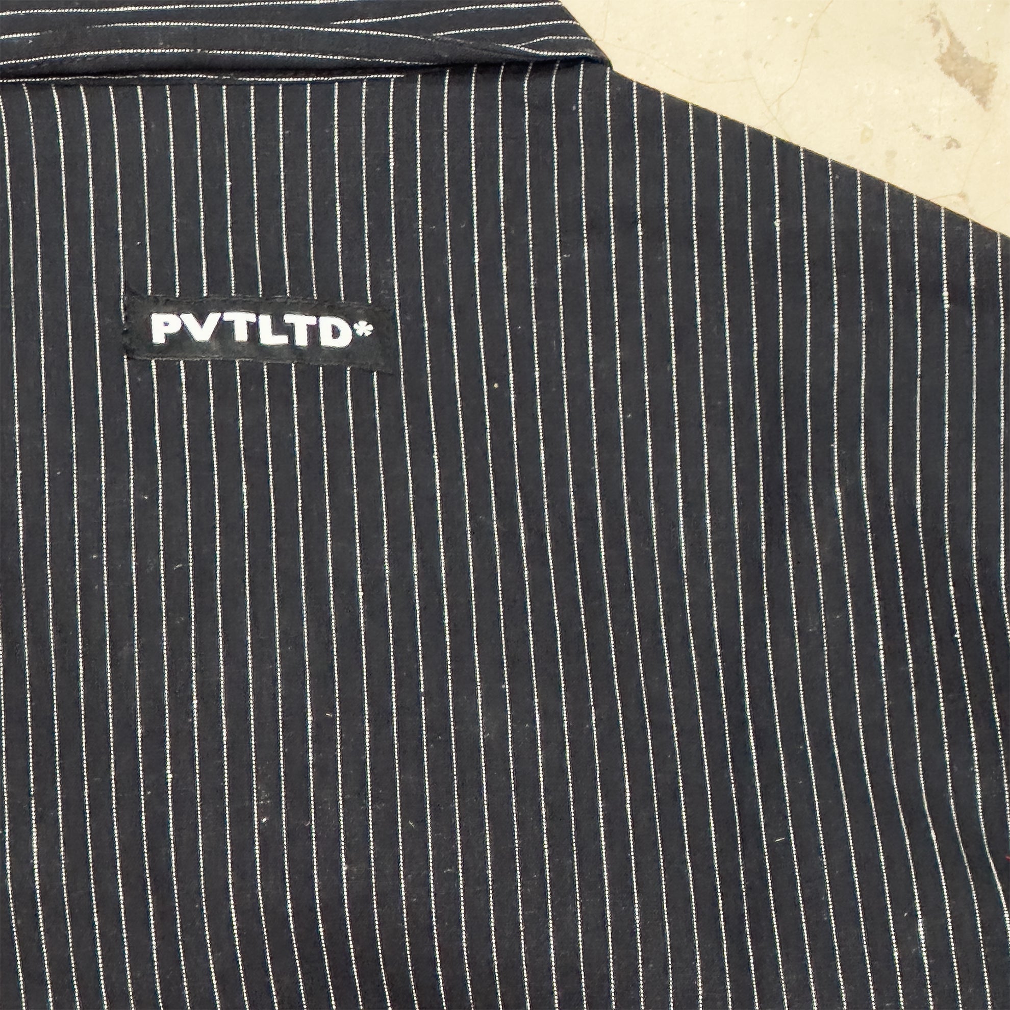 Pinstripe Linen Shirt