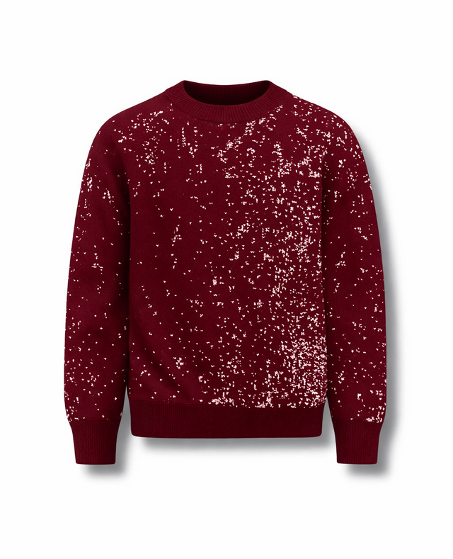 Cosmic Dust Knit (WINE)
