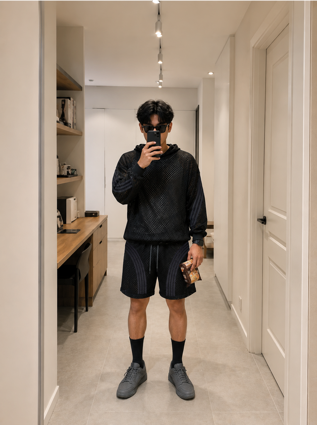 AETHER MESH HOODIE