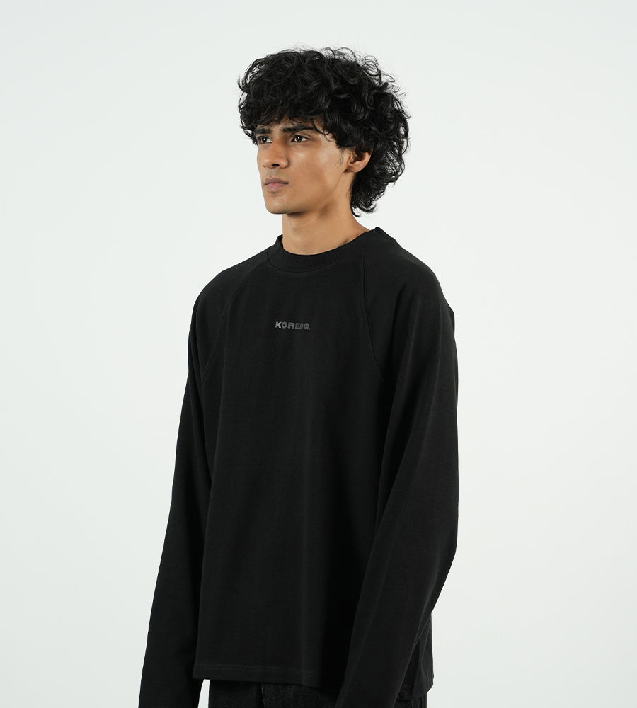 ⁠KOREDG DEEP BLACK FULL SLEEVE