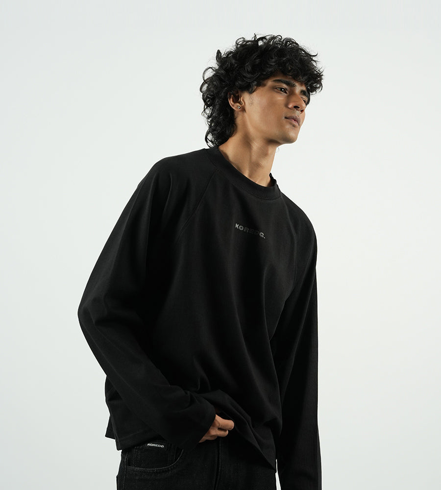 ⁠KOREDG DEEP BLACK FULL SLEEVE
