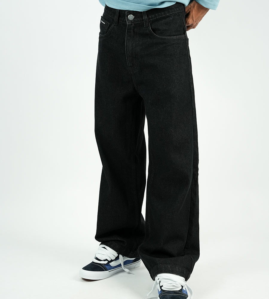 KOREDG DENIM JEANS - BLACK