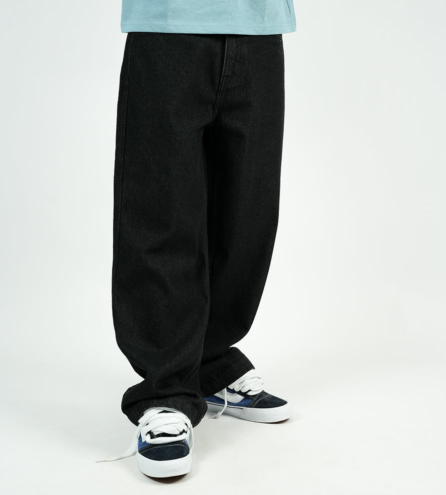 KOREDG DENIM JEANS - BLACK