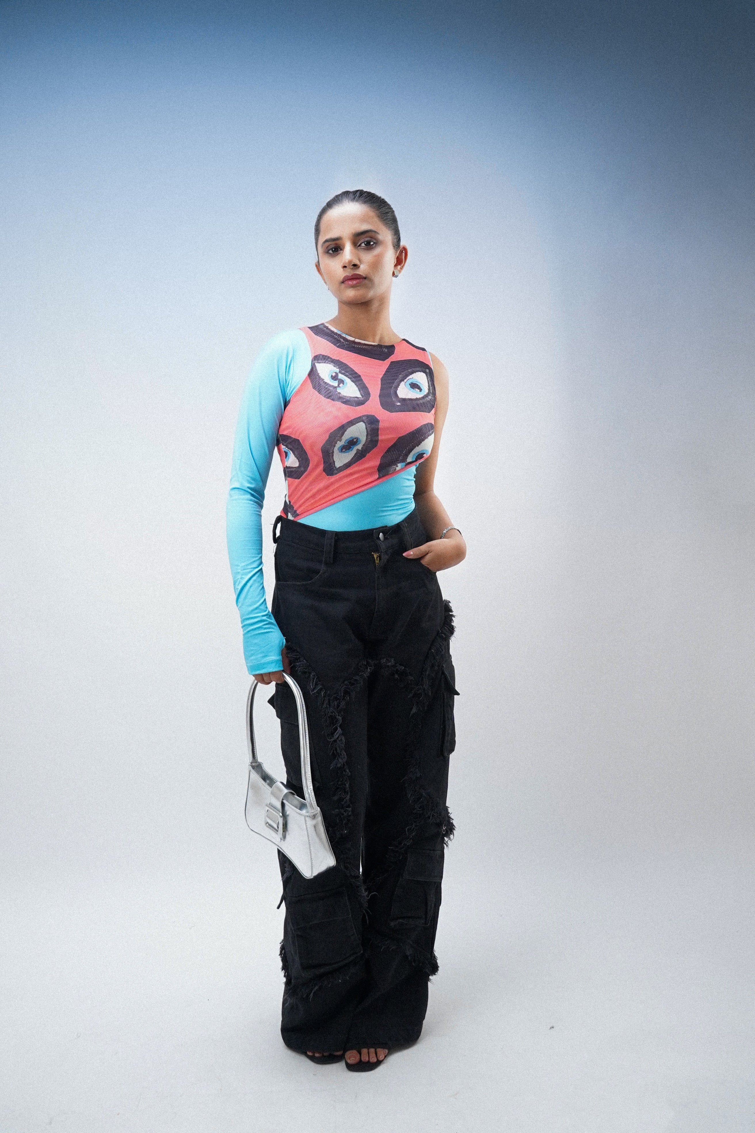 Black Distressed jeans