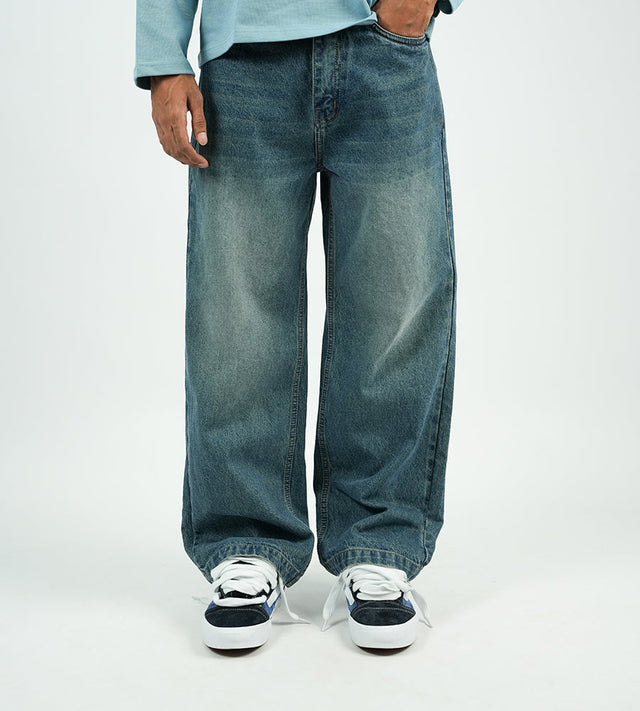 KOREDG DENIM JEANS - DARK BLUE