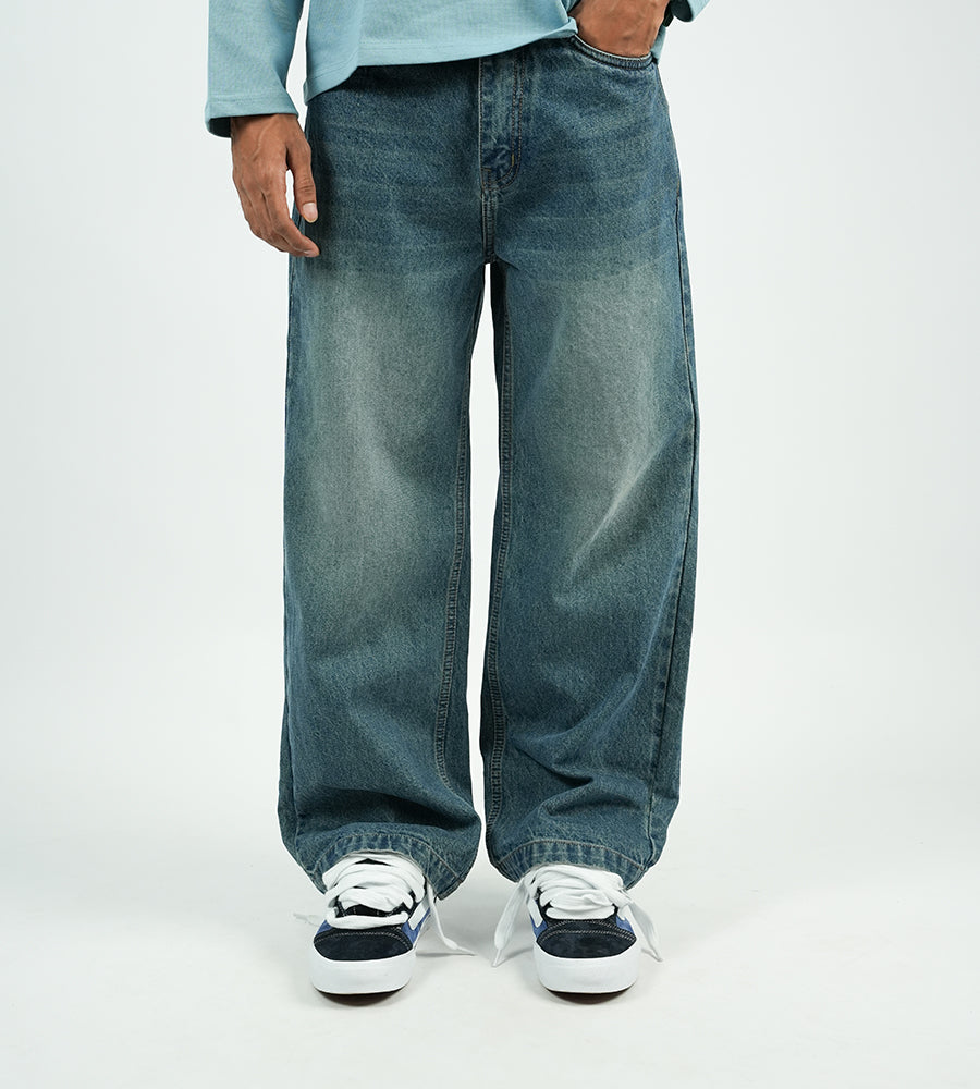 KOREDG DENIM JEANS - DARK BLUE