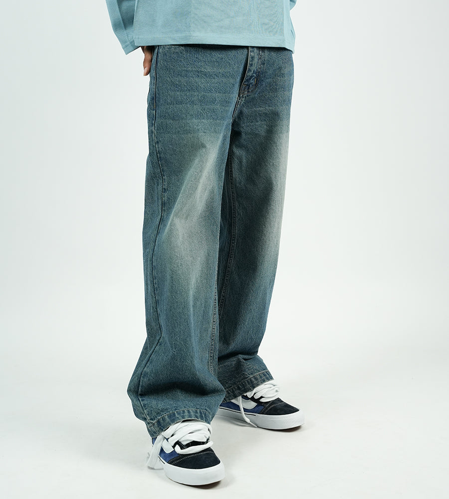 KOREDG DENIM JEANS - DARK BLUE