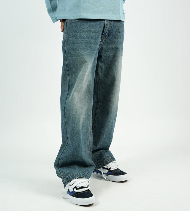 KOREDG DENIM JEANS - DARK BLUE