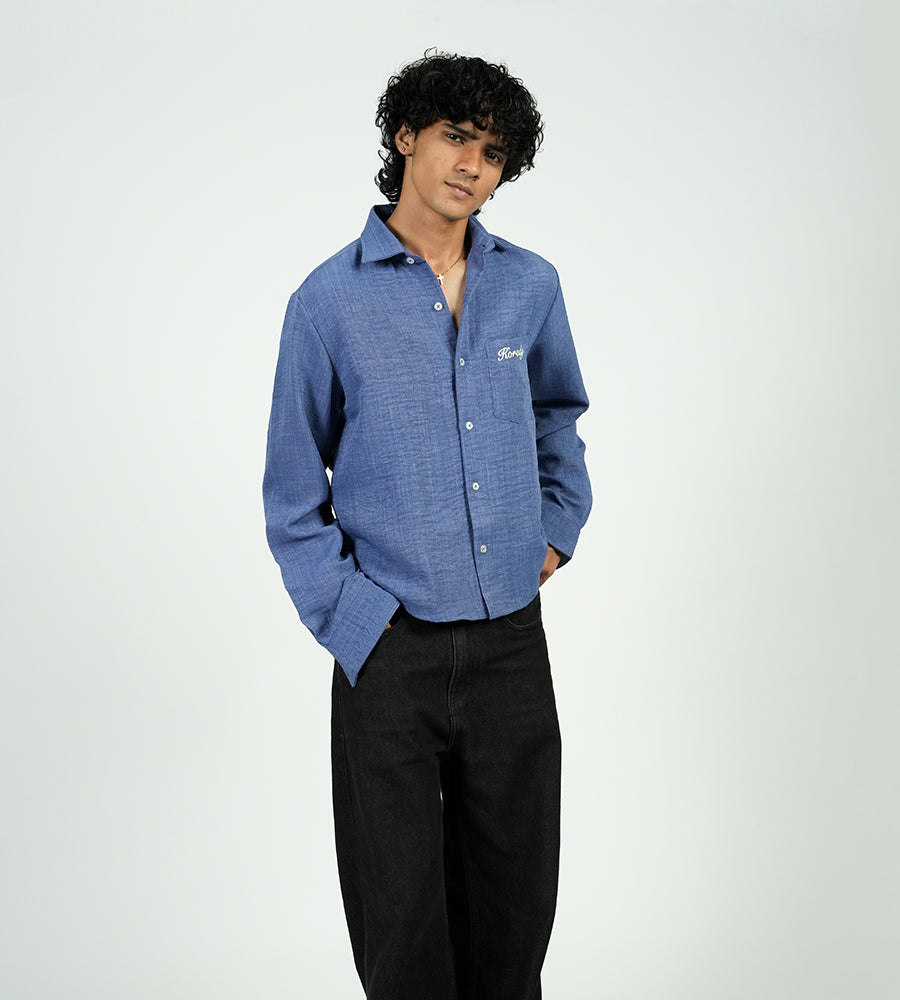 KOREDG INDIGO SHIRT