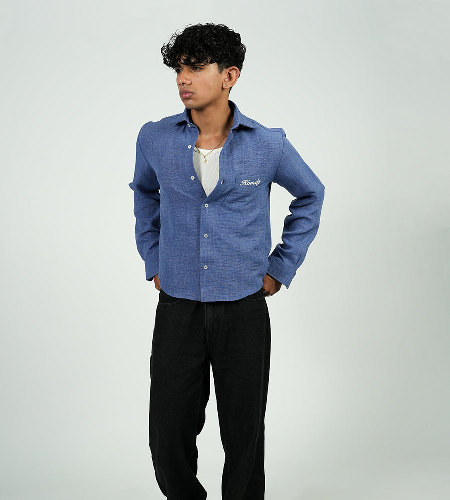KOREDG INDIGO SHIRT