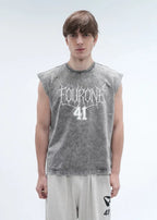 GREY TANK TOP