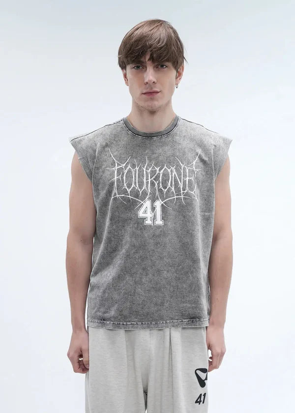 GREY TANK TOP