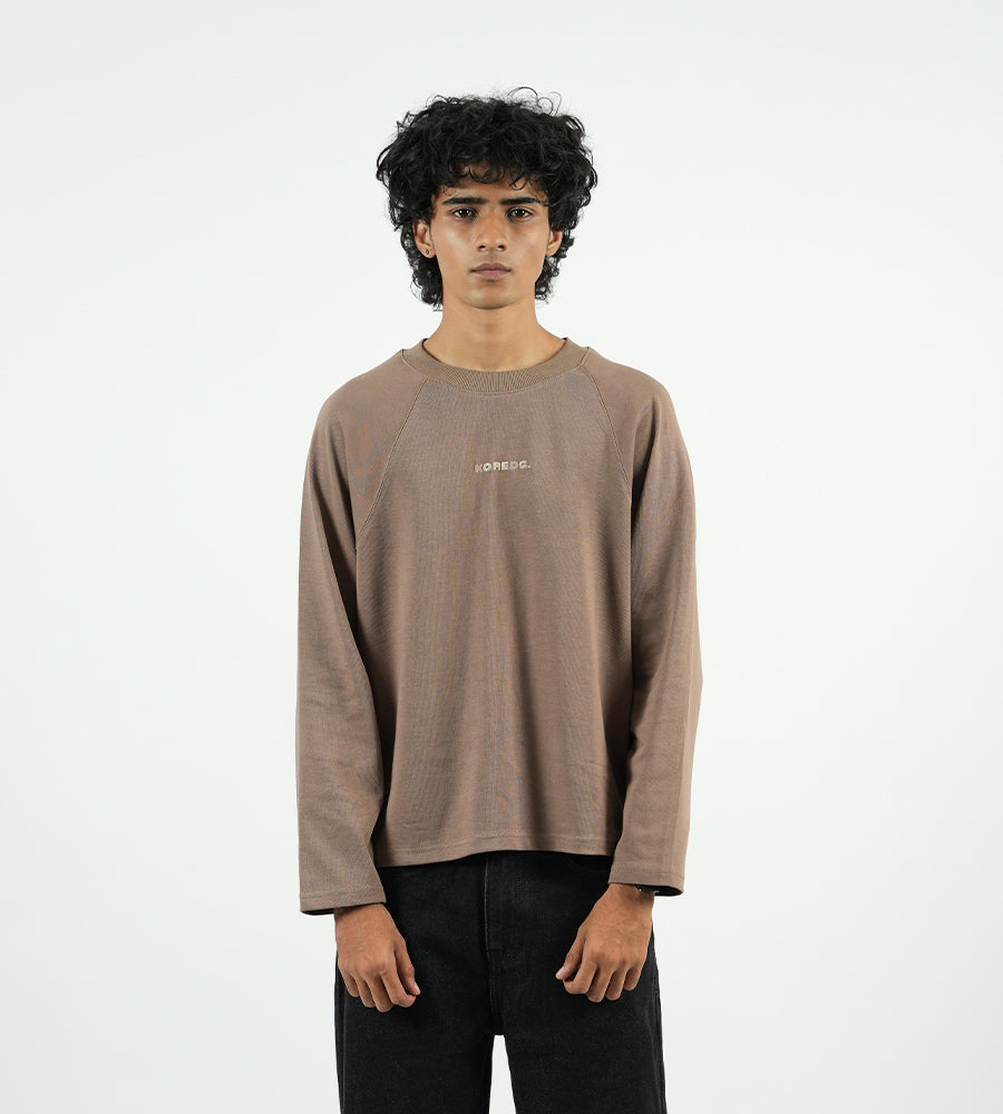 ⁠KOREDG MUTED BROWN FULL SLEEVE