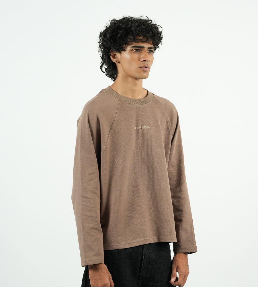 ⁠KOREDG MUTED BROWN FULL SLEEVE