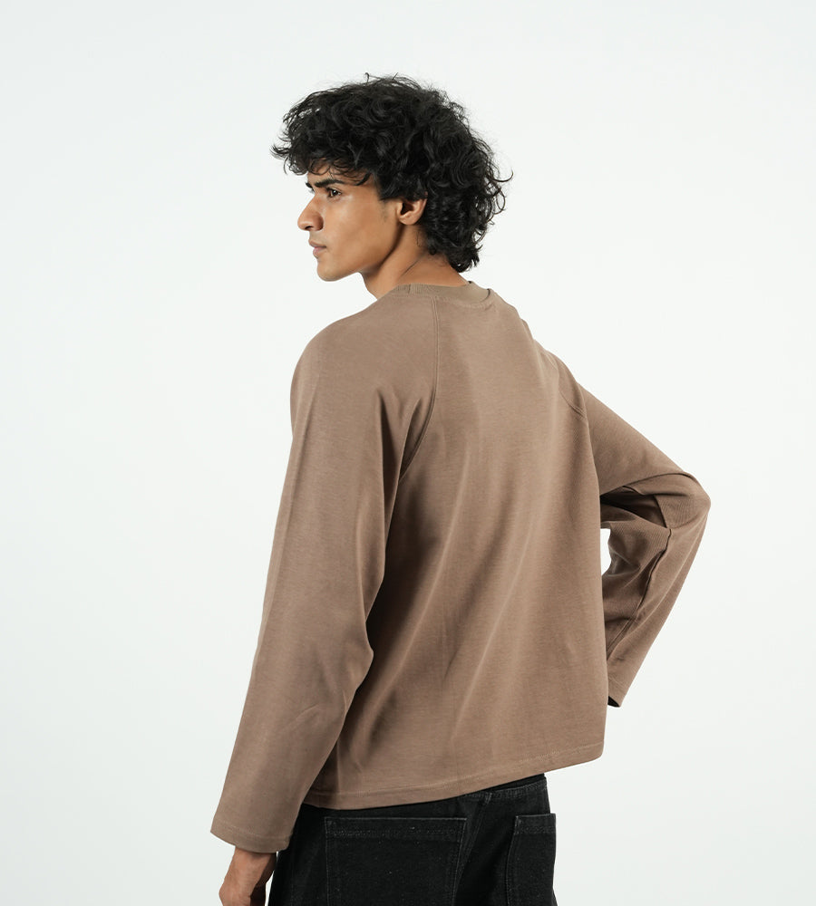 ⁠KOREDG MUTED BROWN FULL SLEEVE