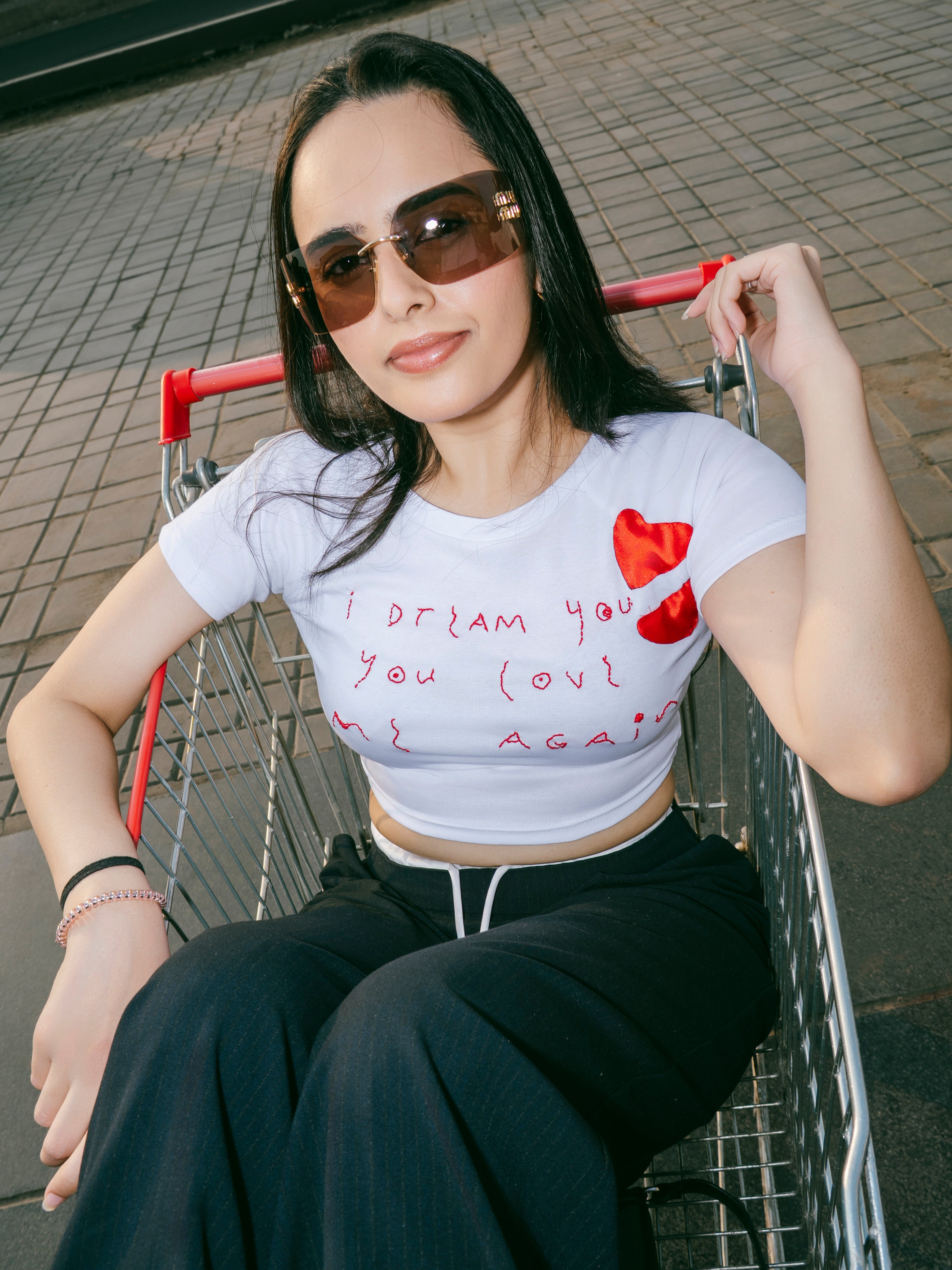 LOVE ME AGAIN TOP
