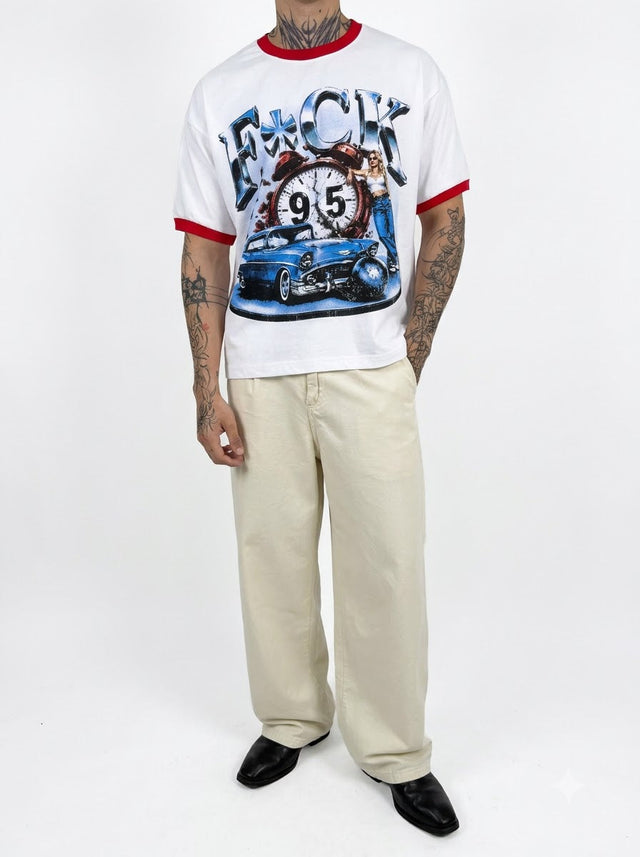 F*ck 9 - 5 Oversize Tee