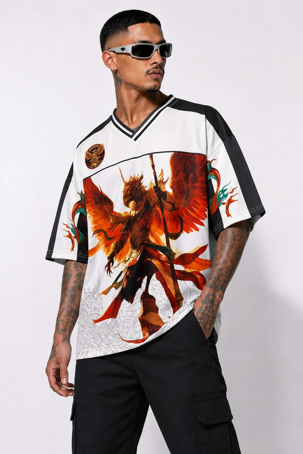 Garuda Oversize Vneck Jersey