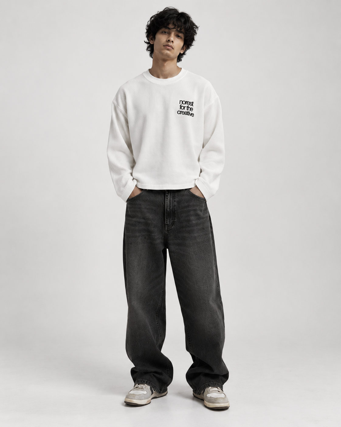 No Rest Waffle Tee