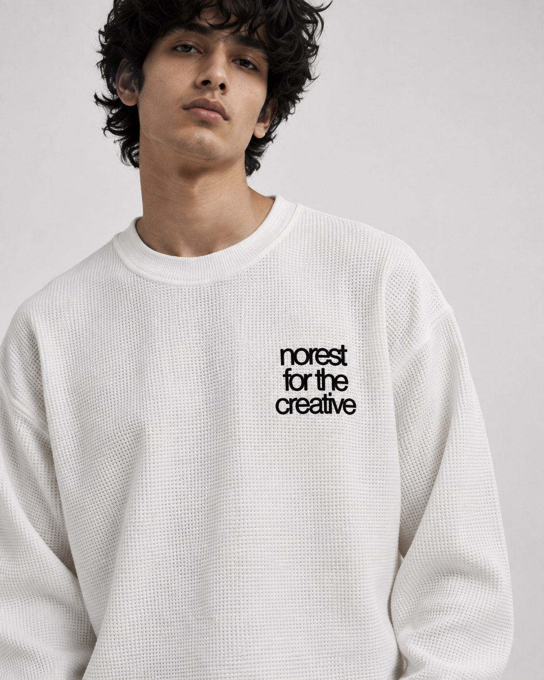 No Rest Waffle Tee