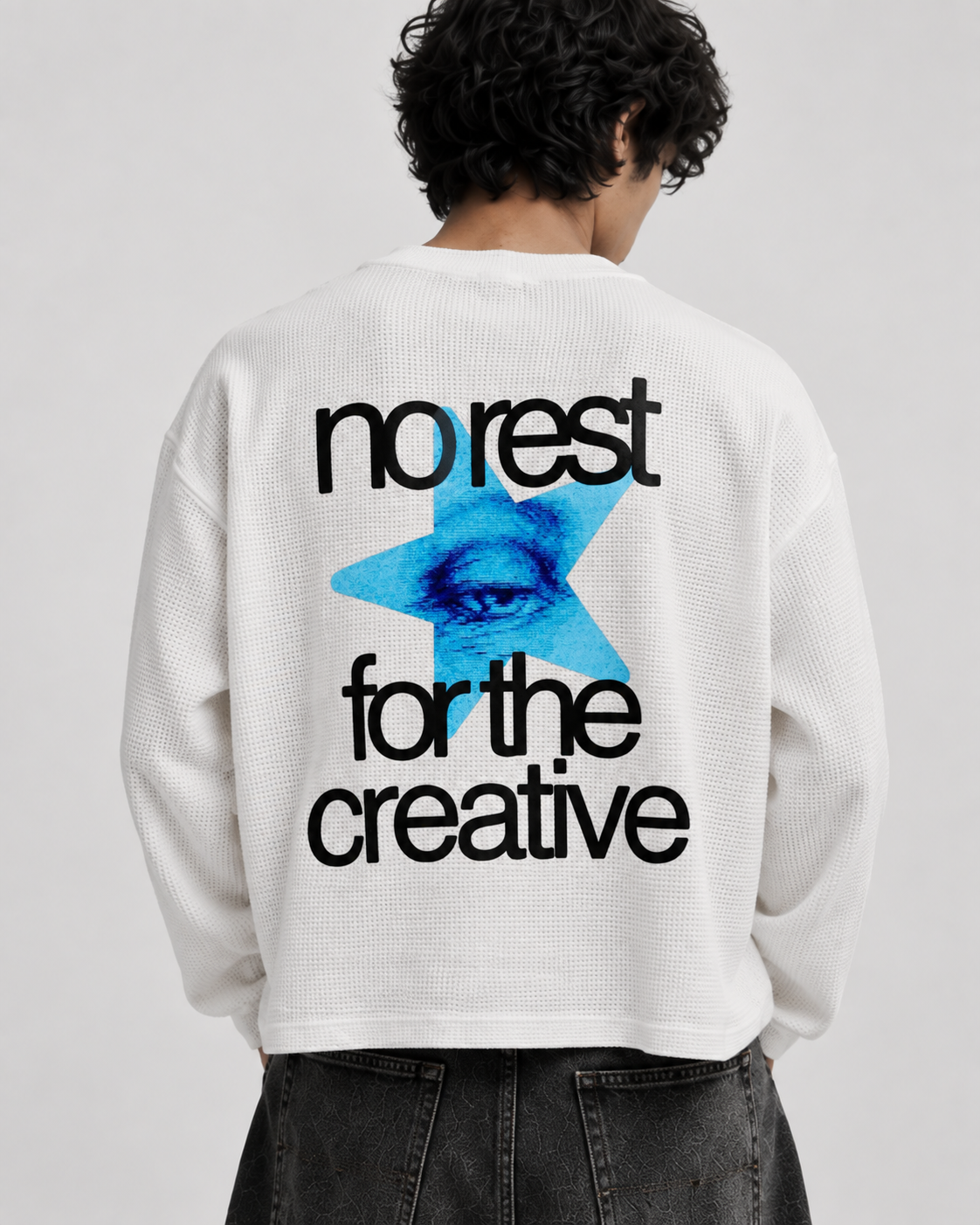 No Rest Waffle Tee