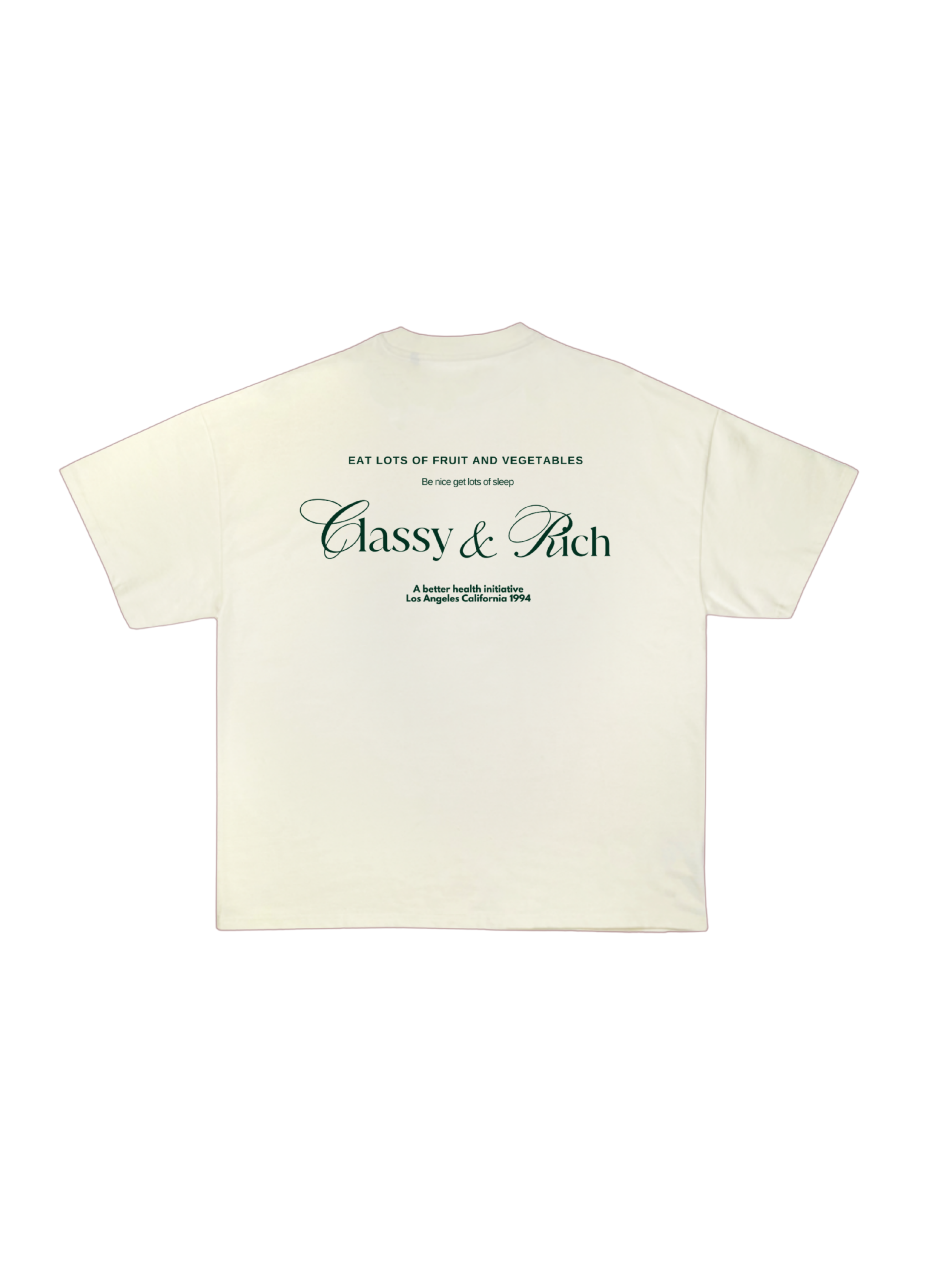 Classy & Rich Oversized Tee