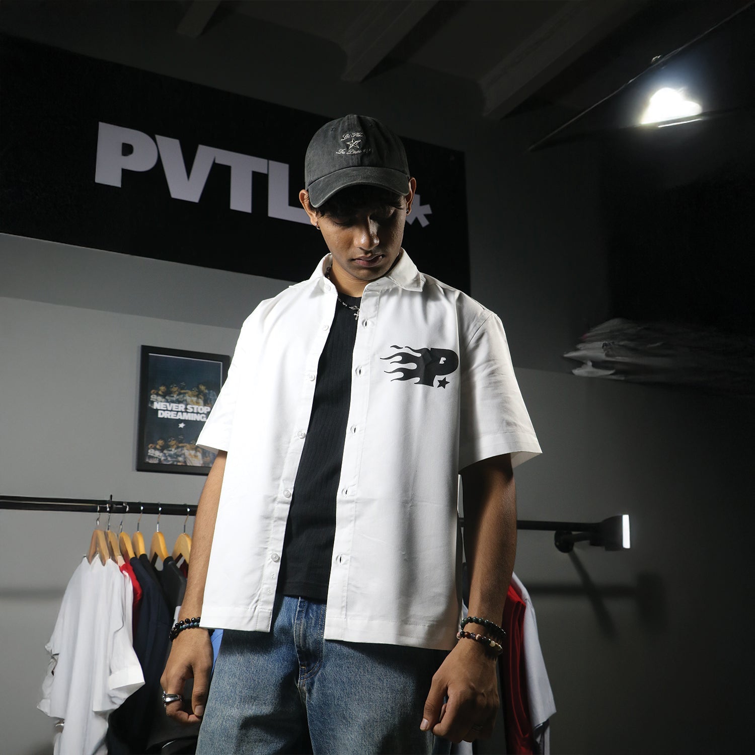 Pvt's White Overshirt