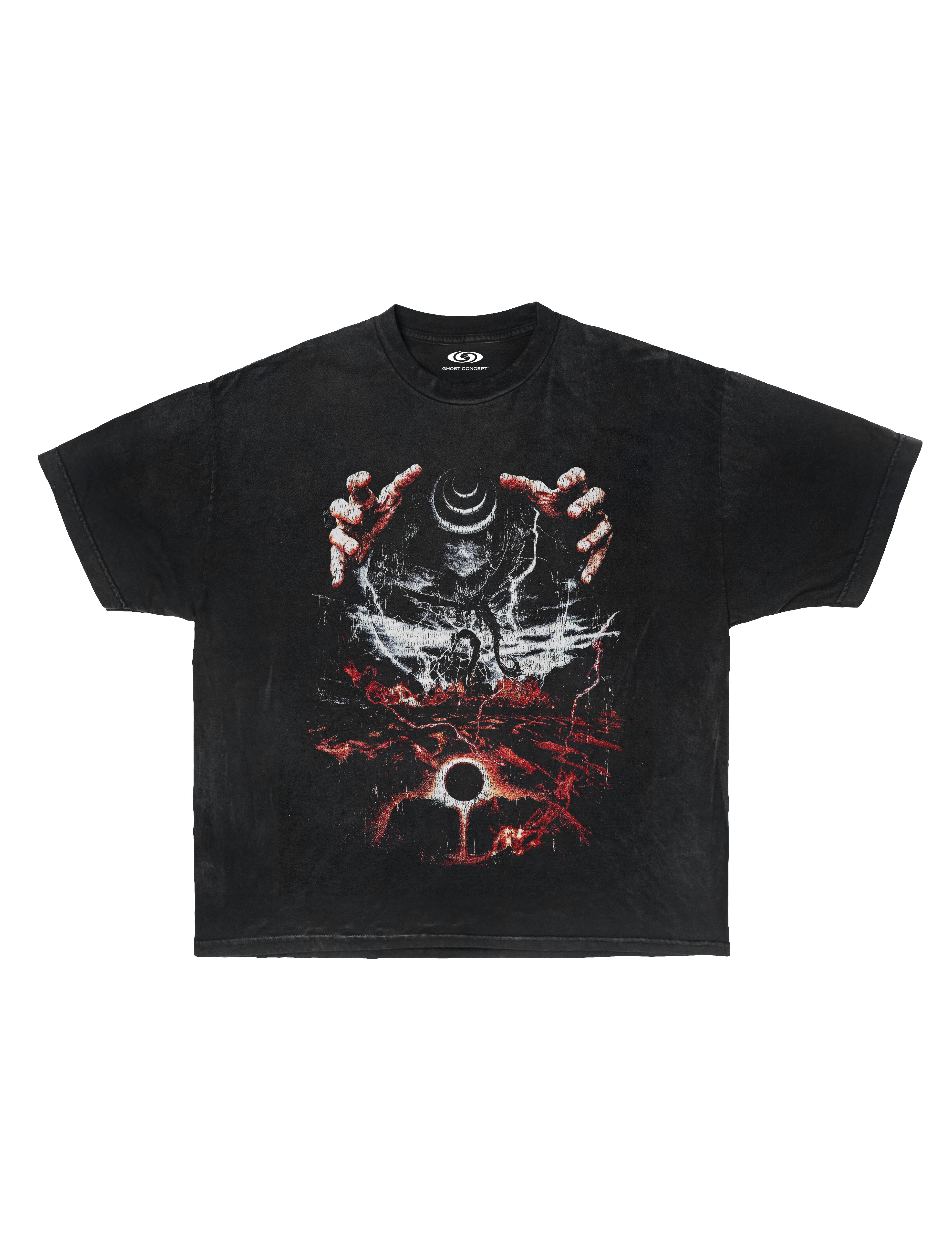 CONTROL GRAPHIC TEE - BLACK