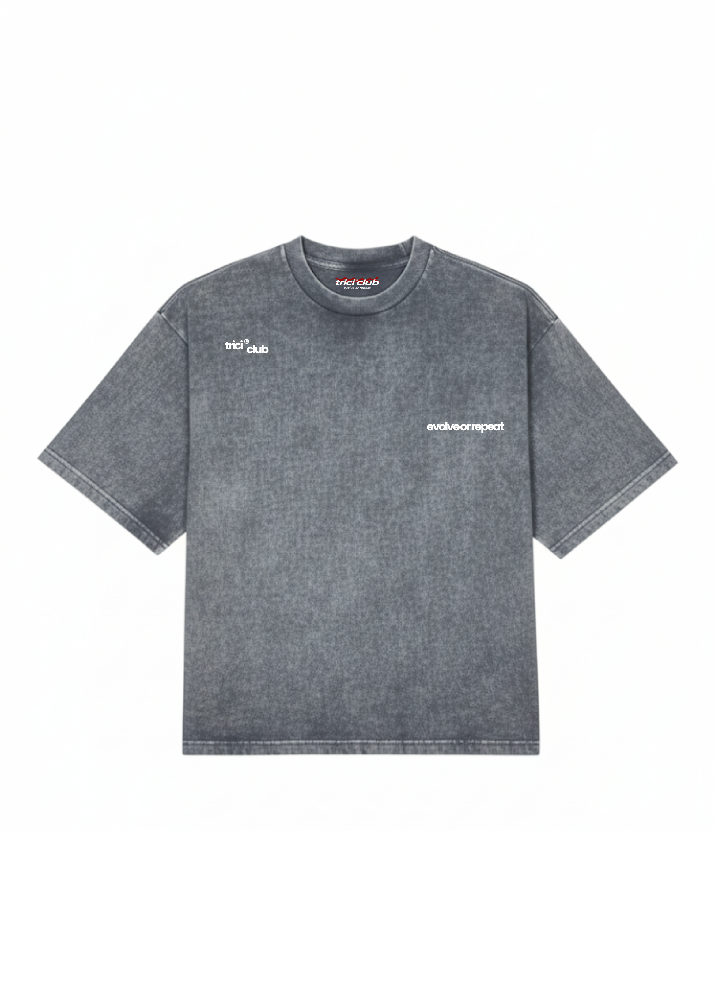 BASIC T-SHIRT IN STONEWASH