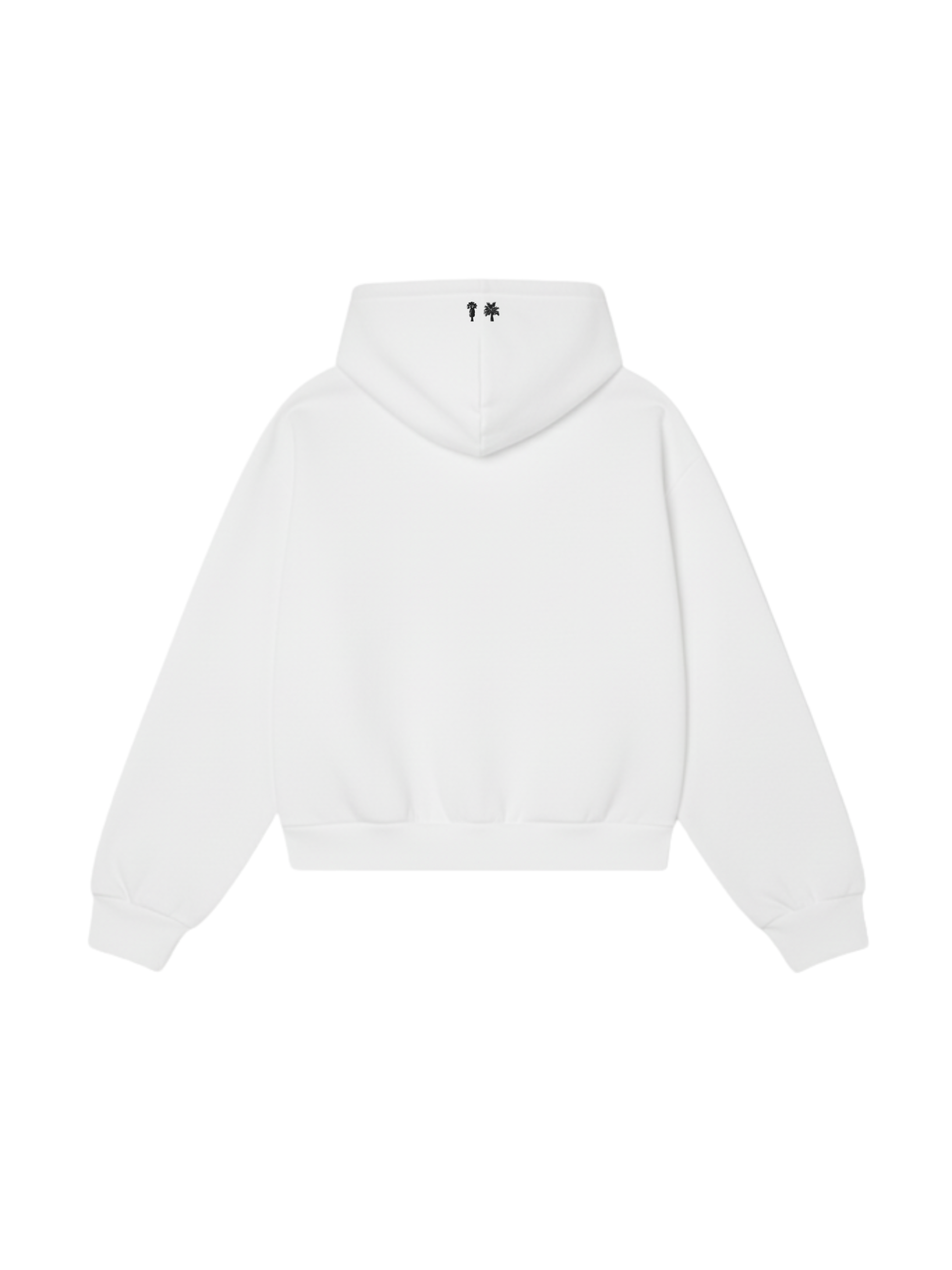 BASIC WHITE HOODIE [UNISEX]