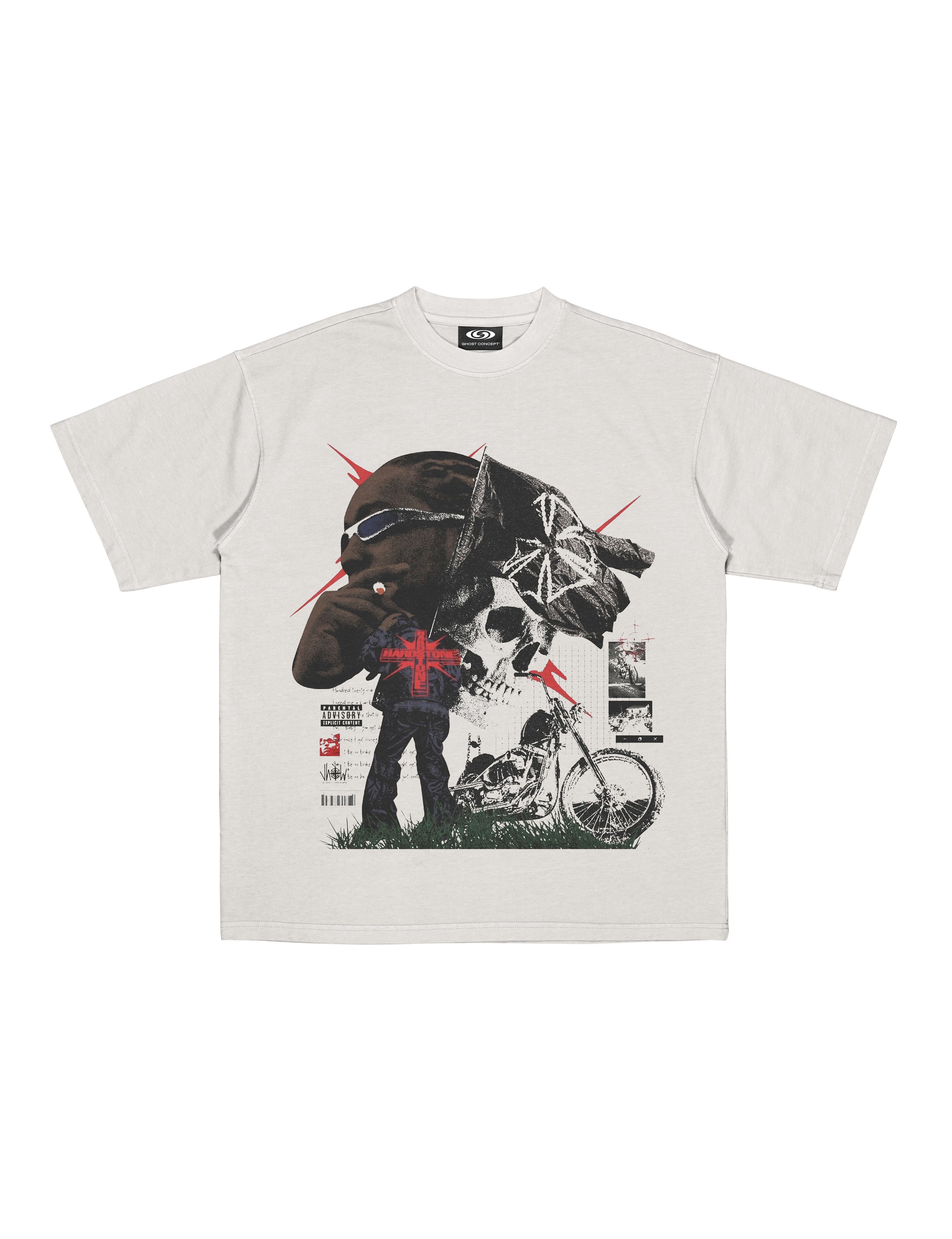 HARDSTONE PSYCHO GRAPHIC TEE