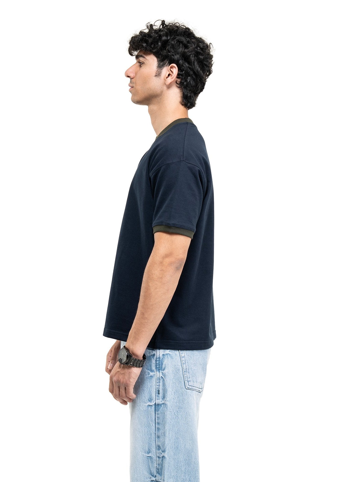 REGULAR RINGER CROPPED TEE I