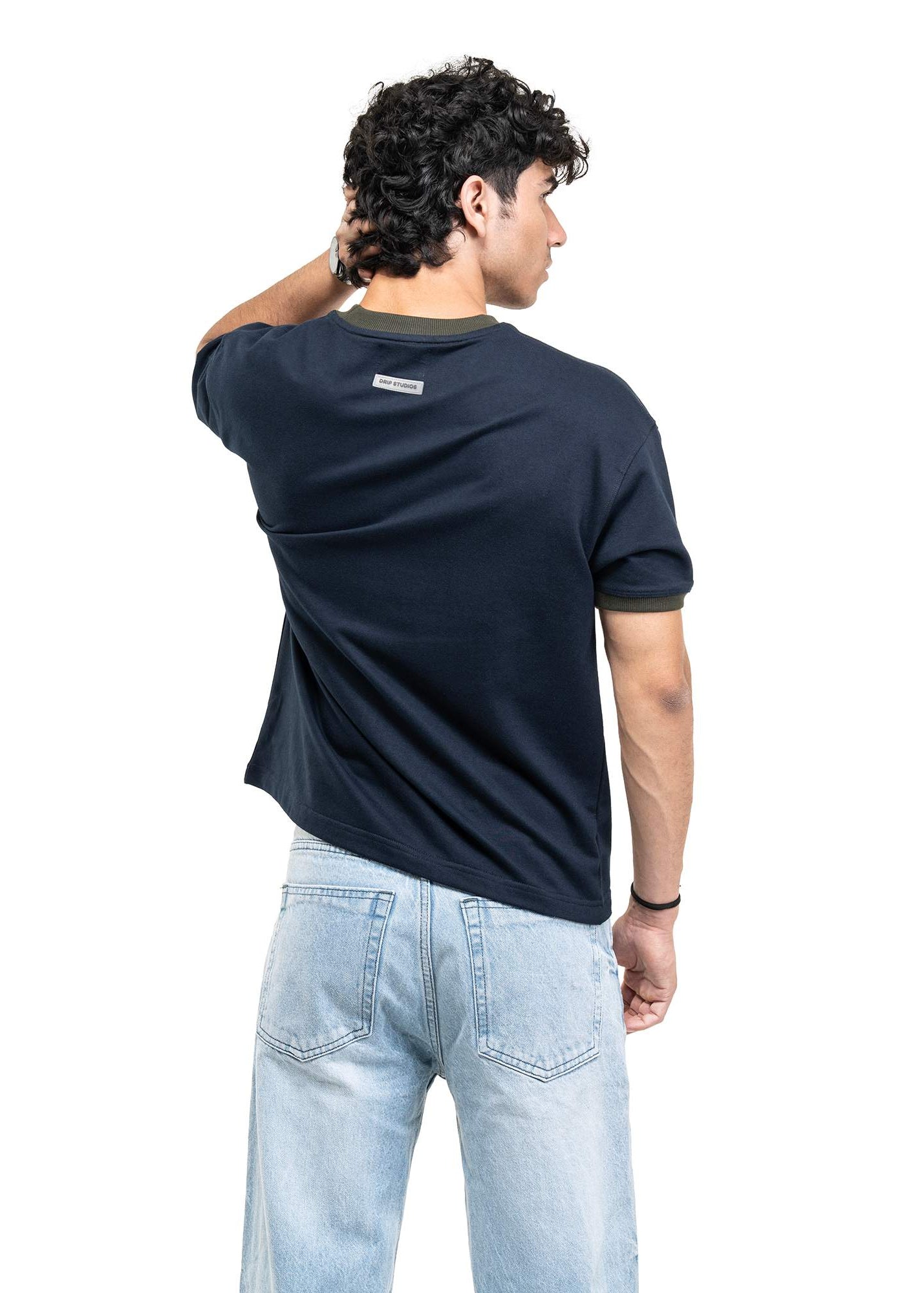 REGULAR RINGER CROPPED TEE I