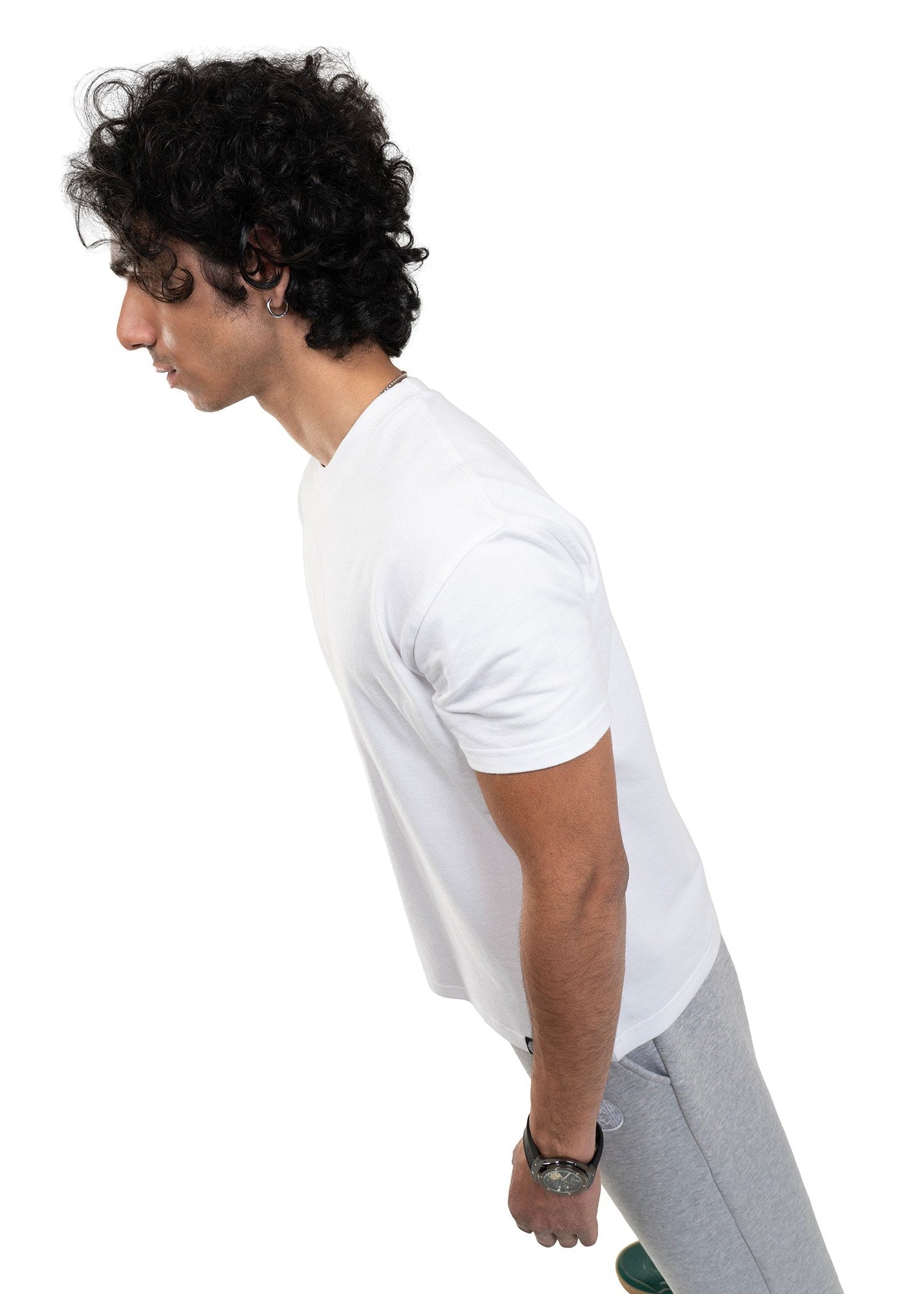REGULAR CROPPED TEE - WHITE
