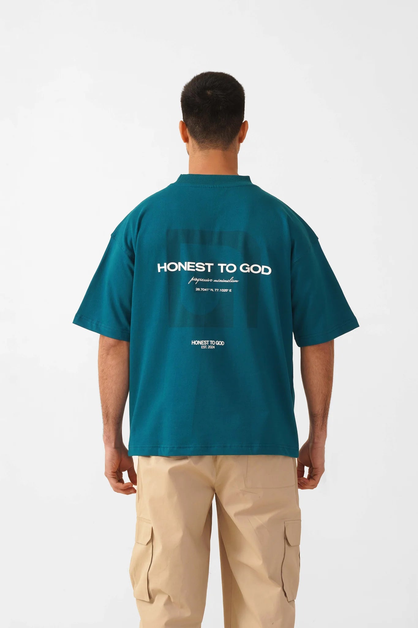 Midnight Green Box Fit T-shirt